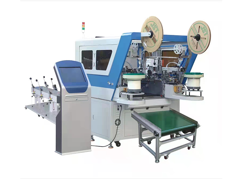 雙打雙穿全自動(dòng)插膠殼機(jī)